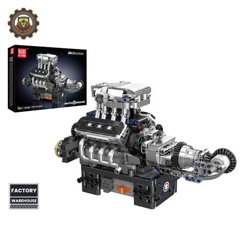 MouldKing Turbocharged V8 Engine 10206MK