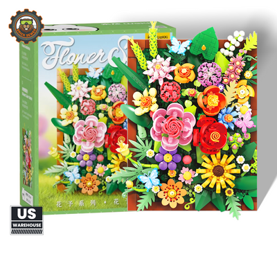 Wekki Blooming Elegance - Floral Wall Art Frame 517215
