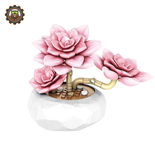 Inbrixx Graptoveria Bashful Succulent Building Set 655064