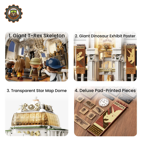 Pantasy Dinosaur Museum Modular 85047PTS