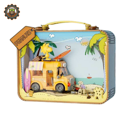 Pantasy Peanuts Snoopy Summer Travel Suitcase 86910PTS