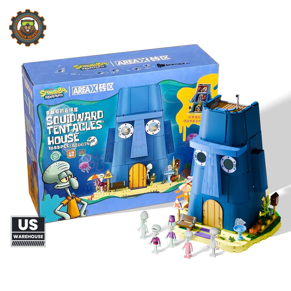 【Father's Day gift🎁】AreaX Squidward's Stone House AB0078