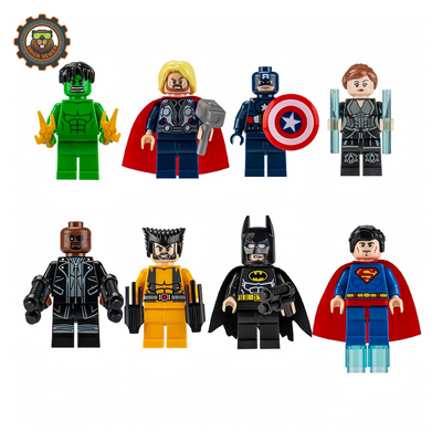 BrickSewer Super Heroes Mini Figure Collection CZ2516