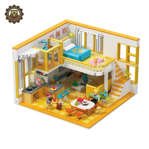 ZHEGAO The Dog’s Fashion House Mini Building Set DZ6104