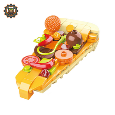 JAKI Gourmet Journal Bell Pepper Pizza Brick Fridge Magnet JK5651