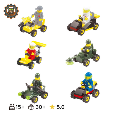 BrickSewer Mini Vehicle & Driver Collection CZ7548