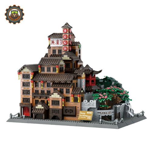 WANGE Hongyadong Chongqing China Architecture Building Blocks 7213WG
