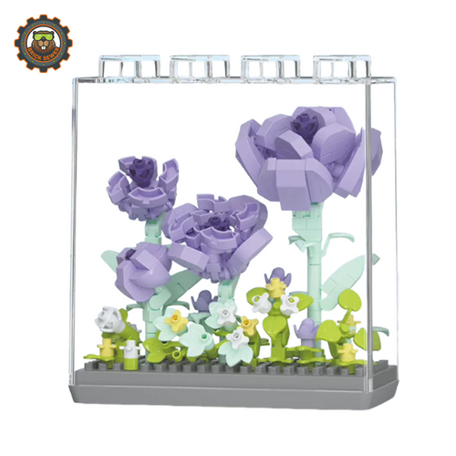 BrickSewer Peony Flower 7378