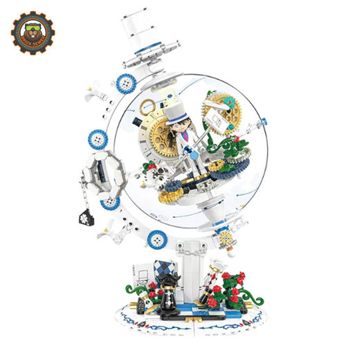 TOP TOY Detective Conan Journey Among the Stars Globe Building Block Kaito Kid TC3702