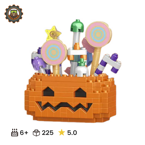LELE BROTHER Halloween Pumpkin Treasure Box W1424-05
