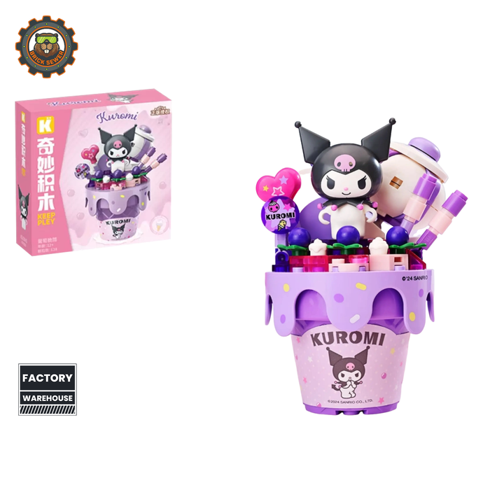 Keeppley Kuromi Grape Crispy Cone K20845