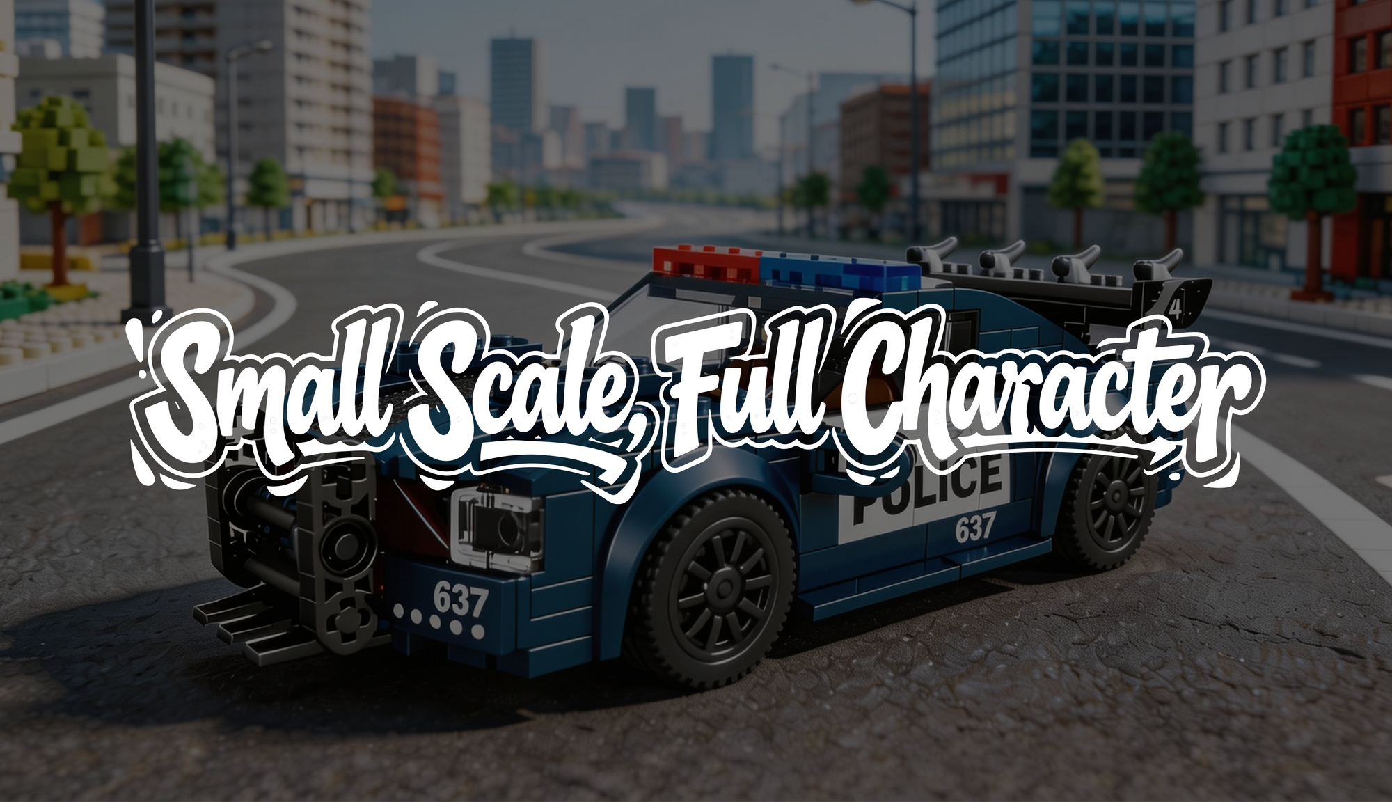 Small Scale, Full Character – The Barricade Mini Police Car Build