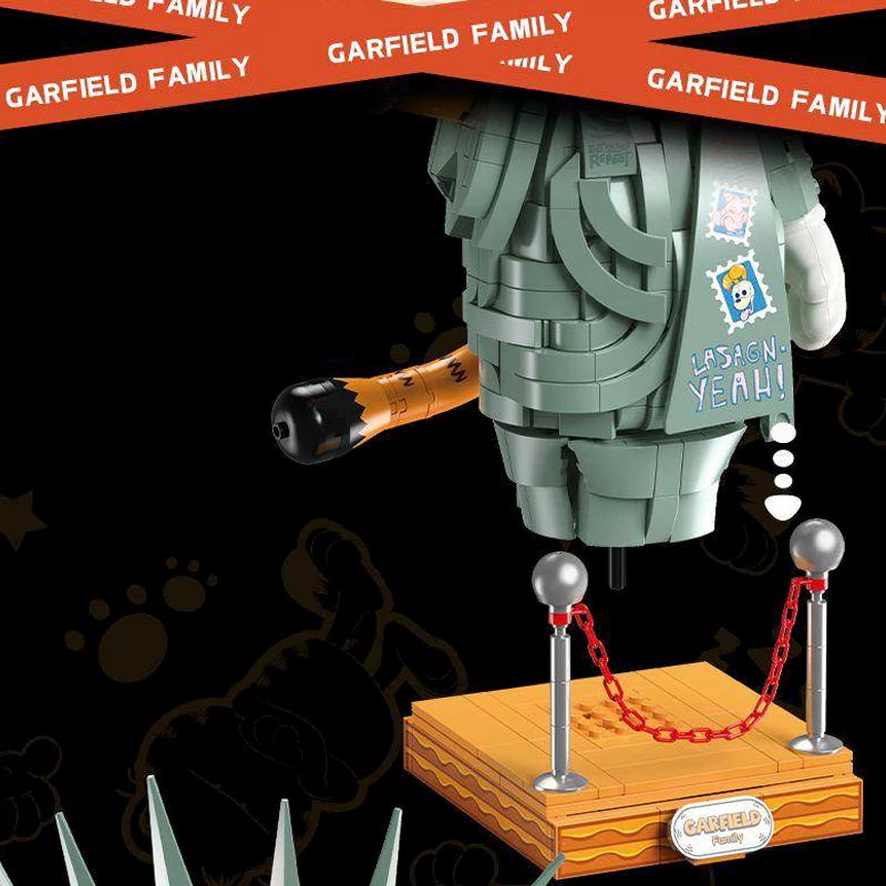 Feimibox S44072 Garfield Statue Of Liberty Movie