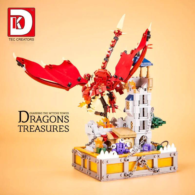 DK 7031 Dragon and Treasure: Guarding the Witch Tower Movie & Game