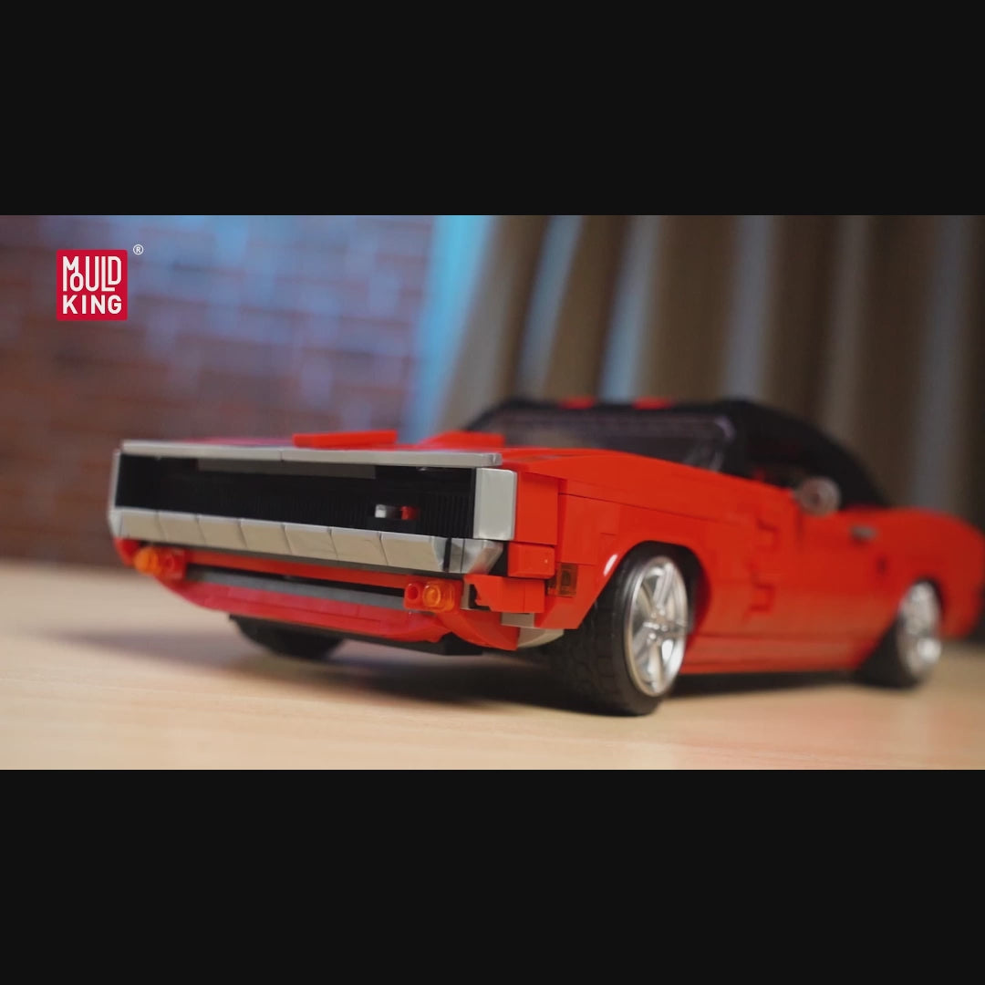 Mould King 10114 Vintage Convertible Car Model Building Set | 1,308 Pcs