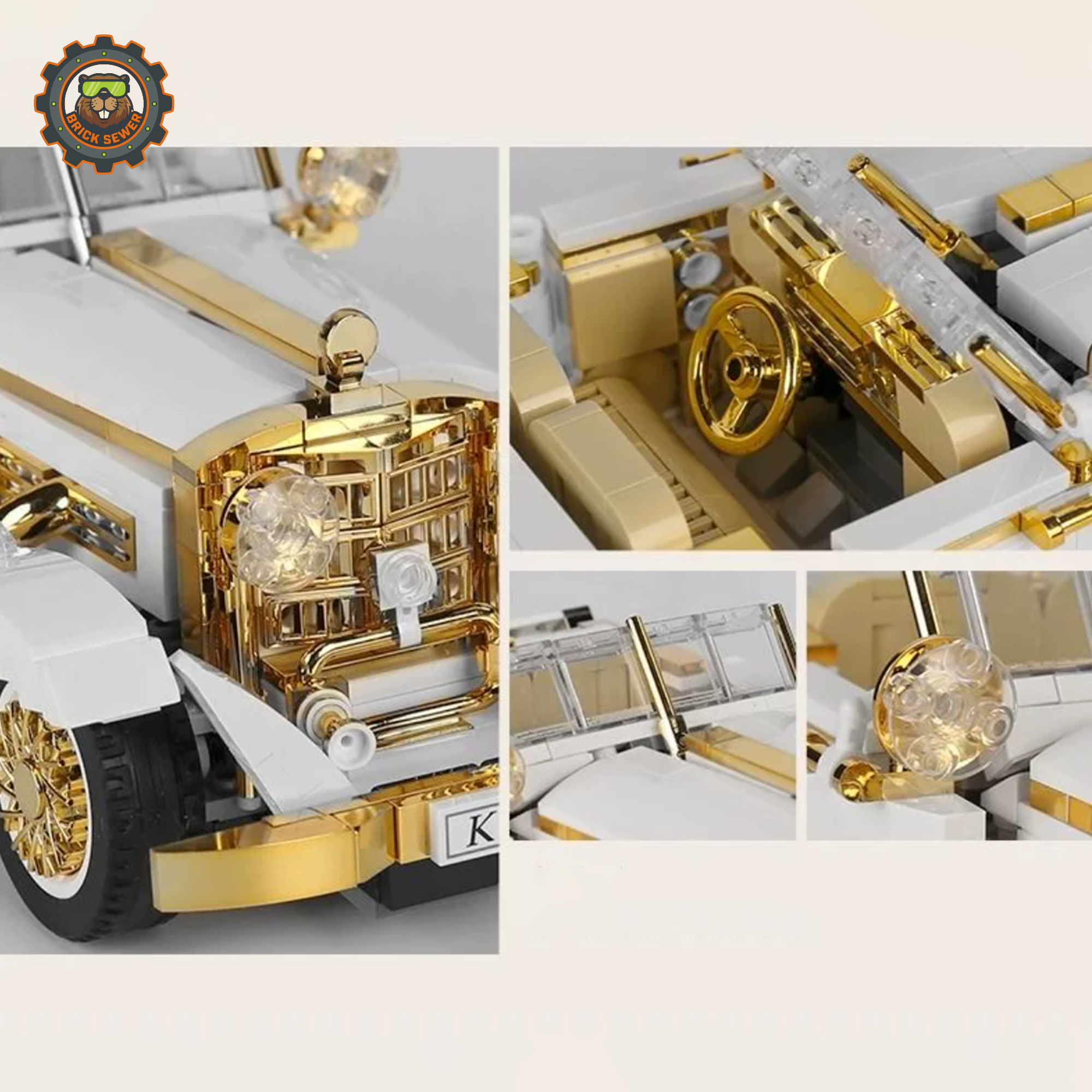 Mould King K500 Vintage Car 10003SMK