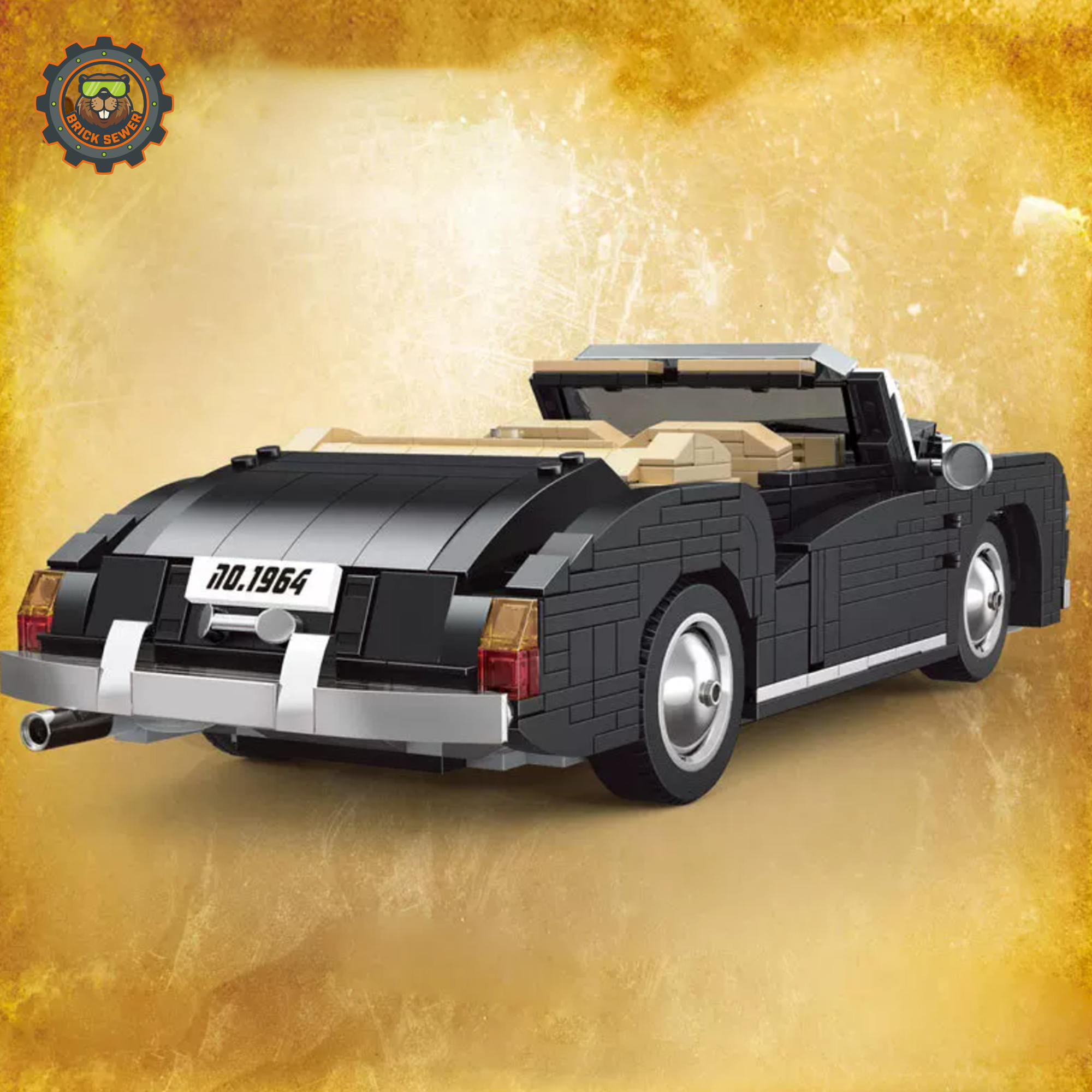 Mould King RR Silver Cloud Convertible 10006SMK