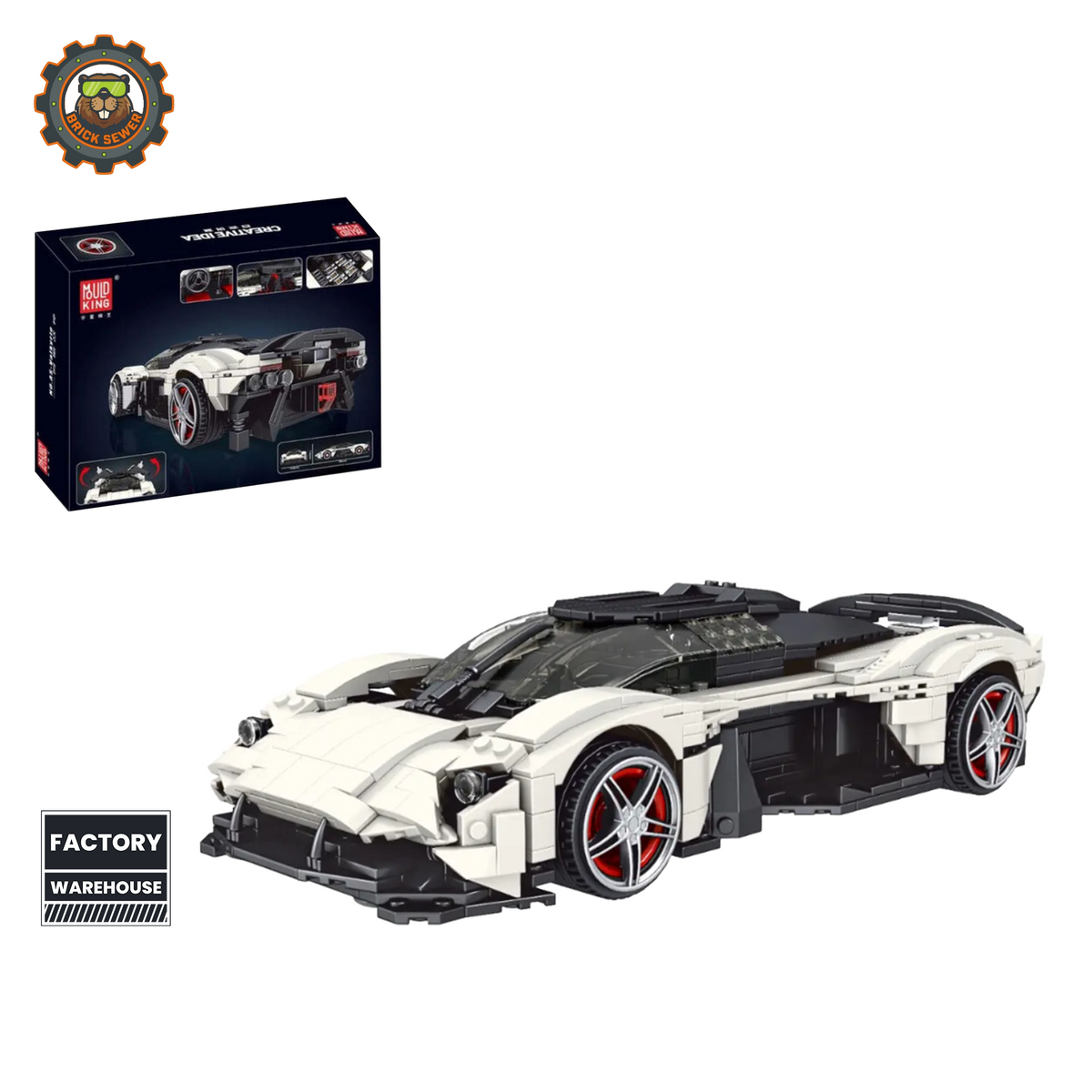 Mould King AS Valkyrie Supercar 10016MK