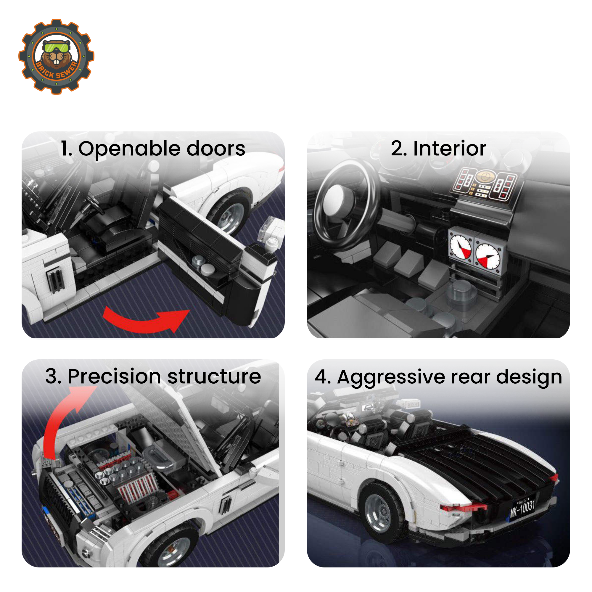 Mould King Wraith Convertible 10031SMK