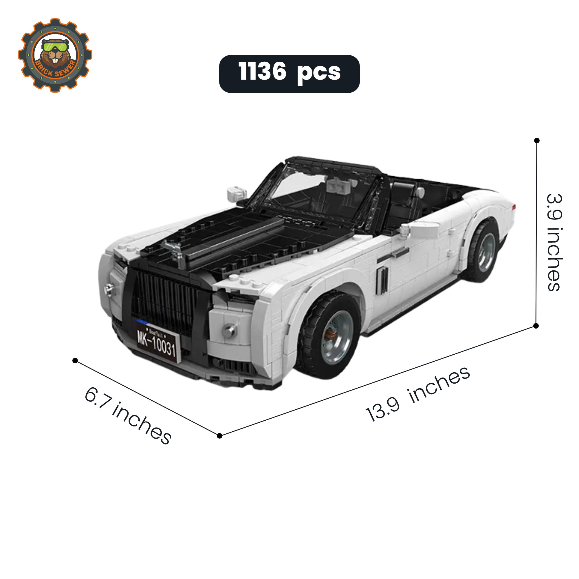 Mould King Wraith Convertible 10031SMK