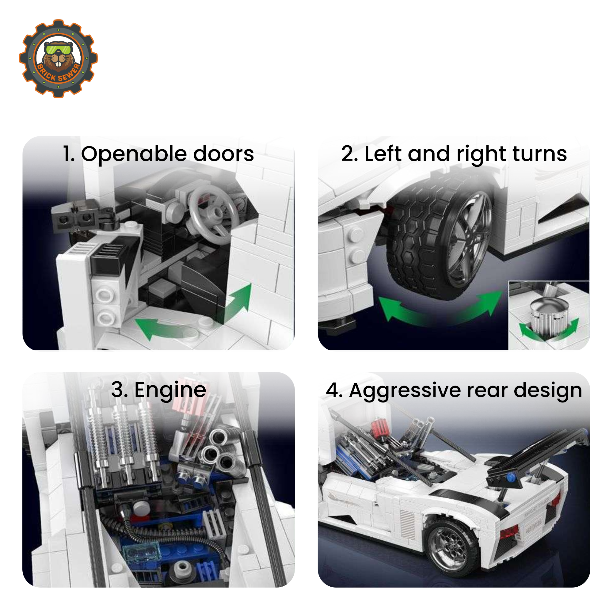 Mould King Knight Truck 10036SMK