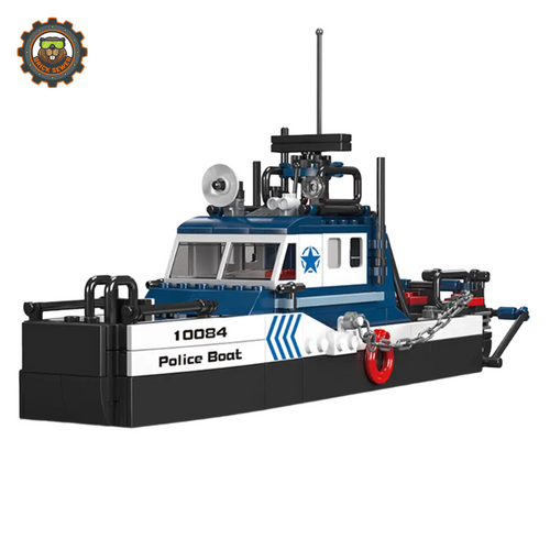 Mould King Police Boat 10084MK