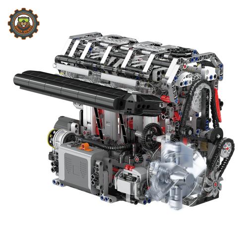 MouldKing L4 Gasoline Engine 10087SMK