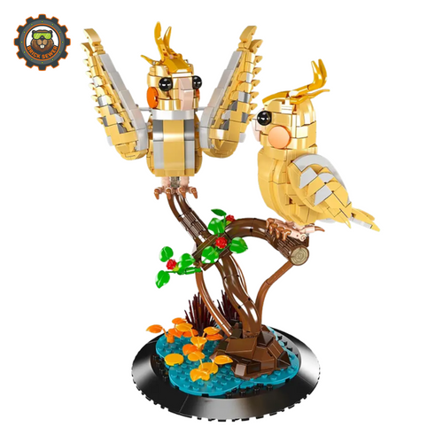 Mould King Cockatiel Bird Building Set 10150MK