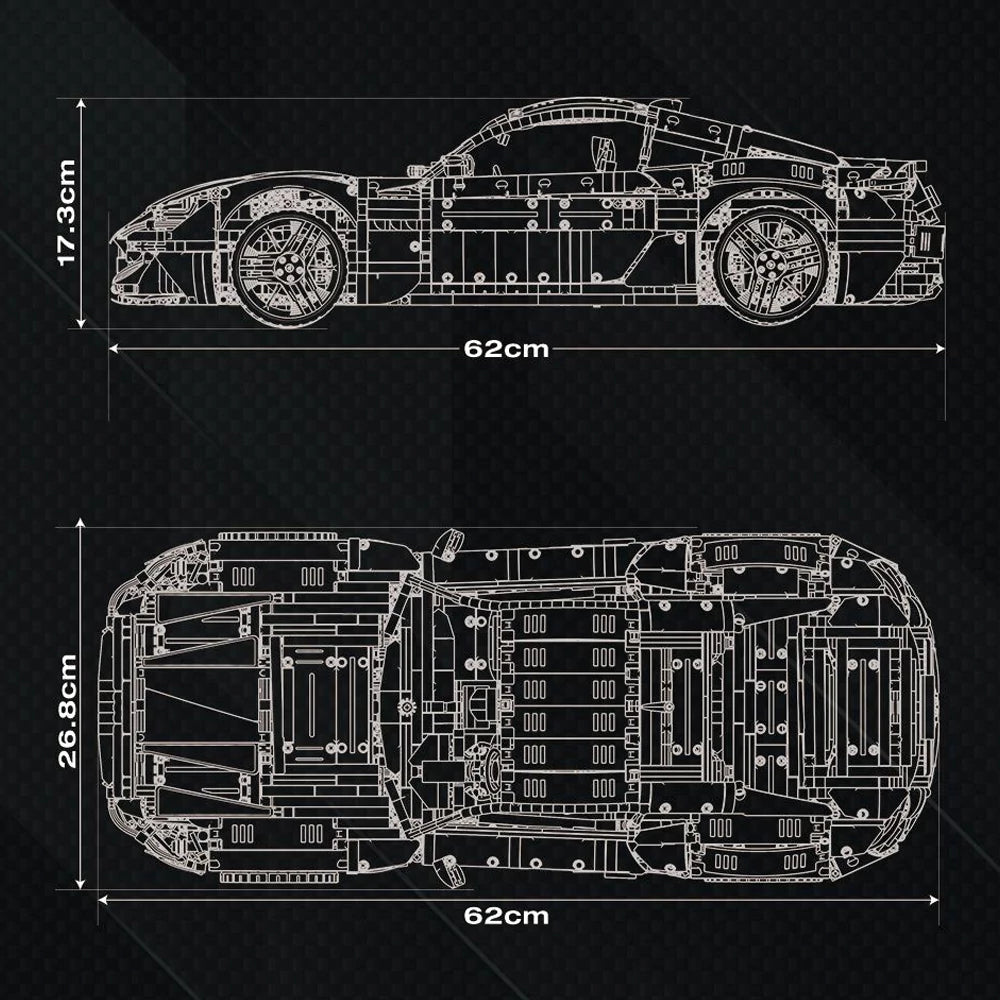 Reobrix 11010 Maserati 1:8 Technic