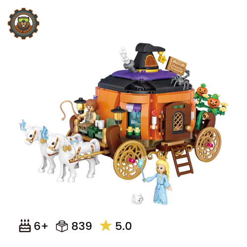 LOZ Halloween Pumpkin Carriage 1134