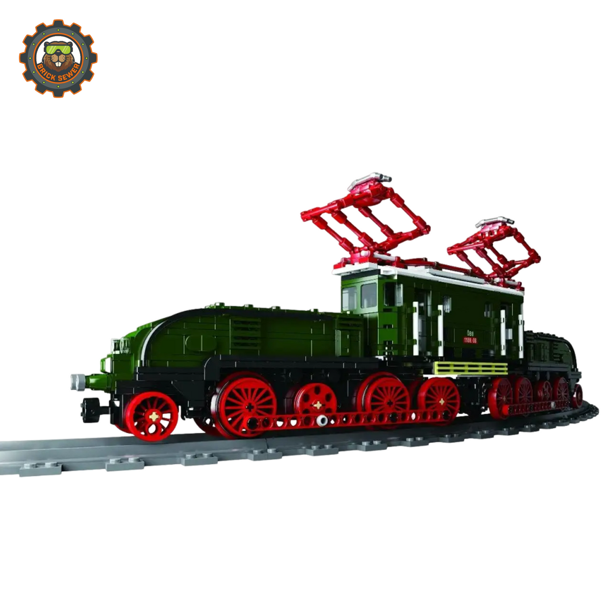 Mould King Crocodile Electric Locomotive 12023MK