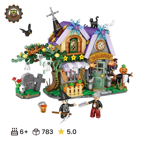 LOZ Halloween Haunted House 1233