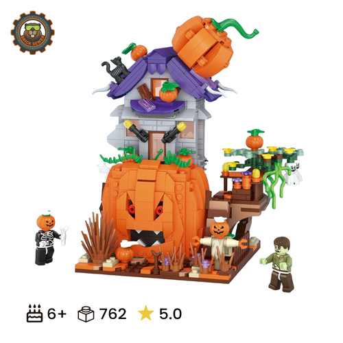 LOZ Halloween Pumpkin House 1249