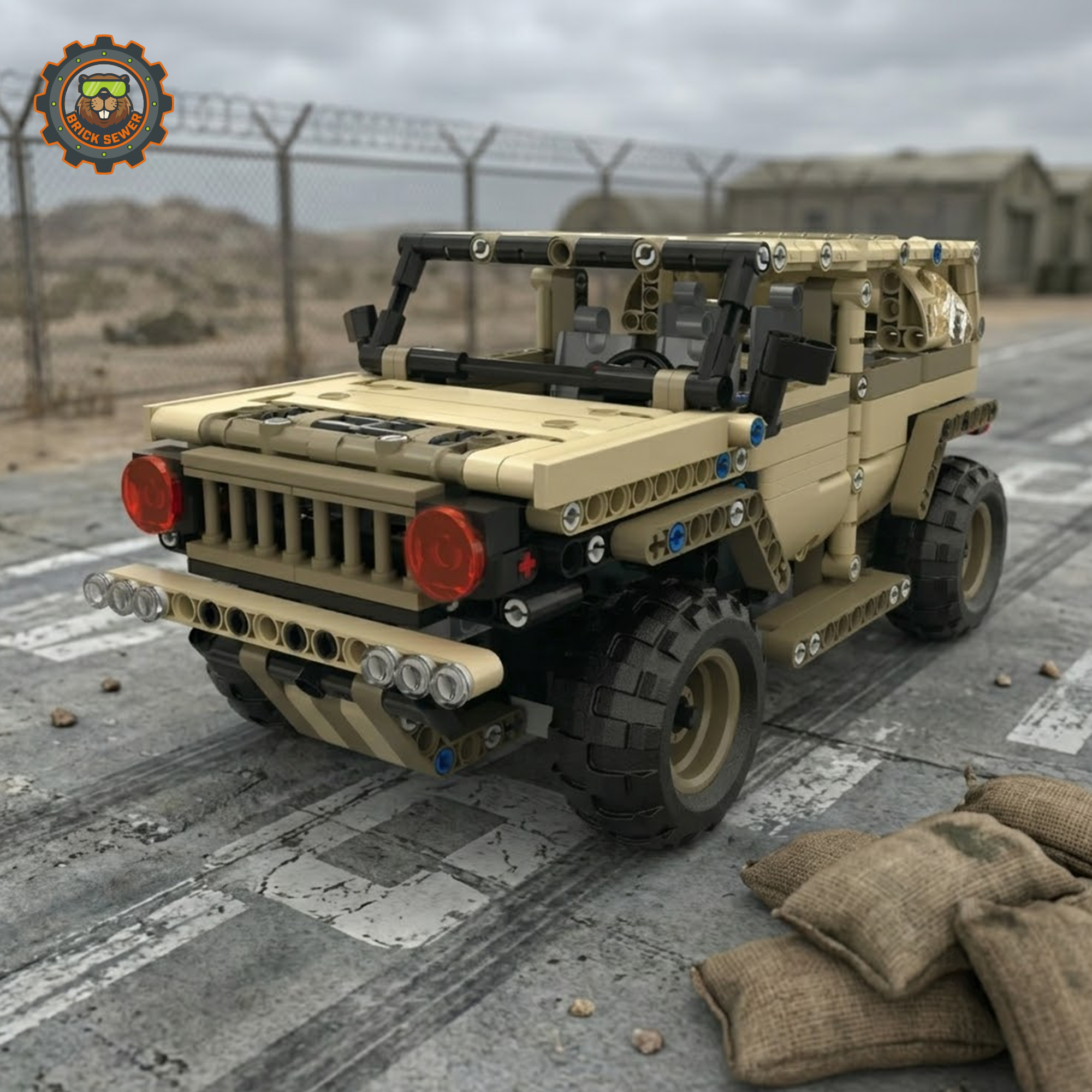Mould King Military Hummer RC 13009MK