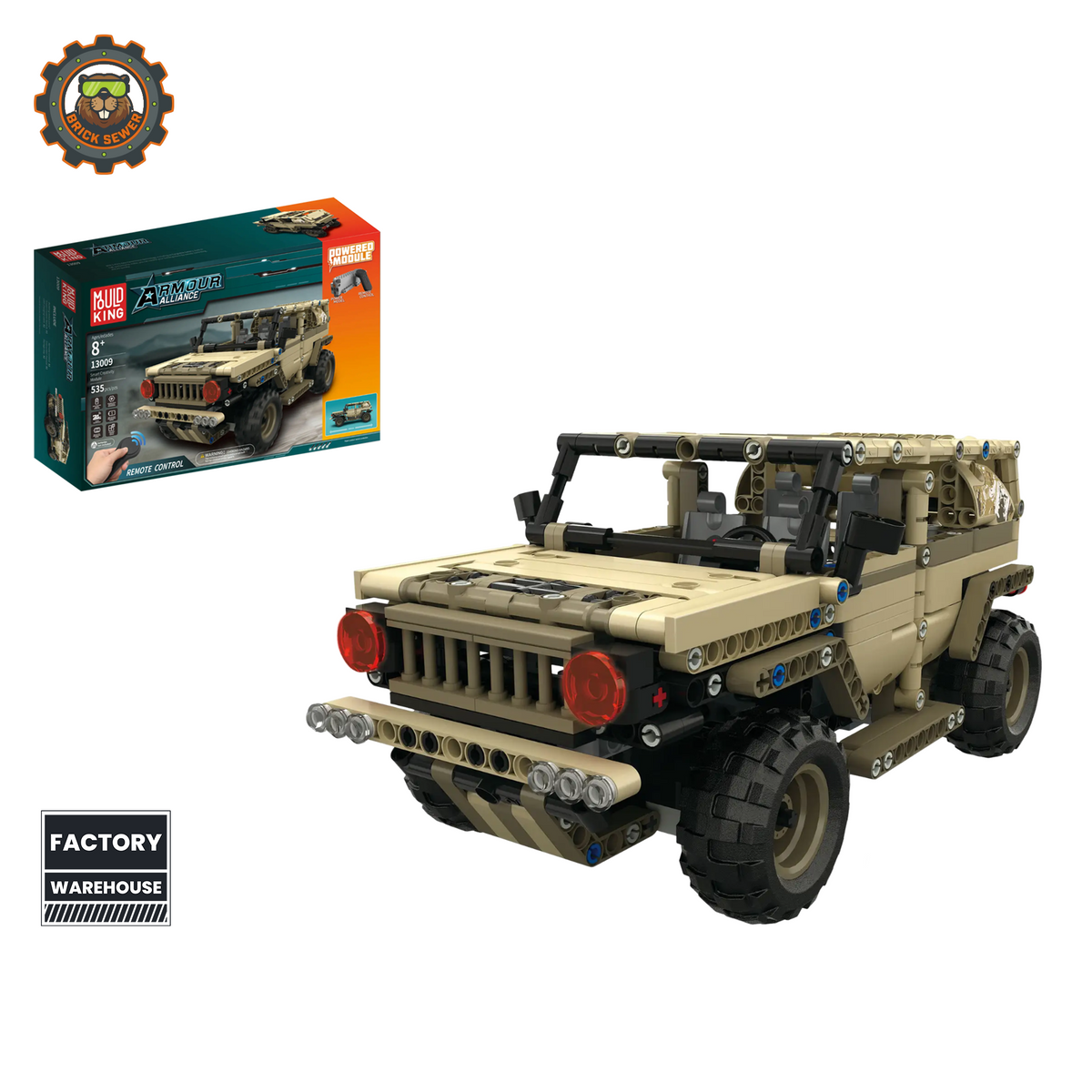 Mould King Military Hummer RC 13009MK
