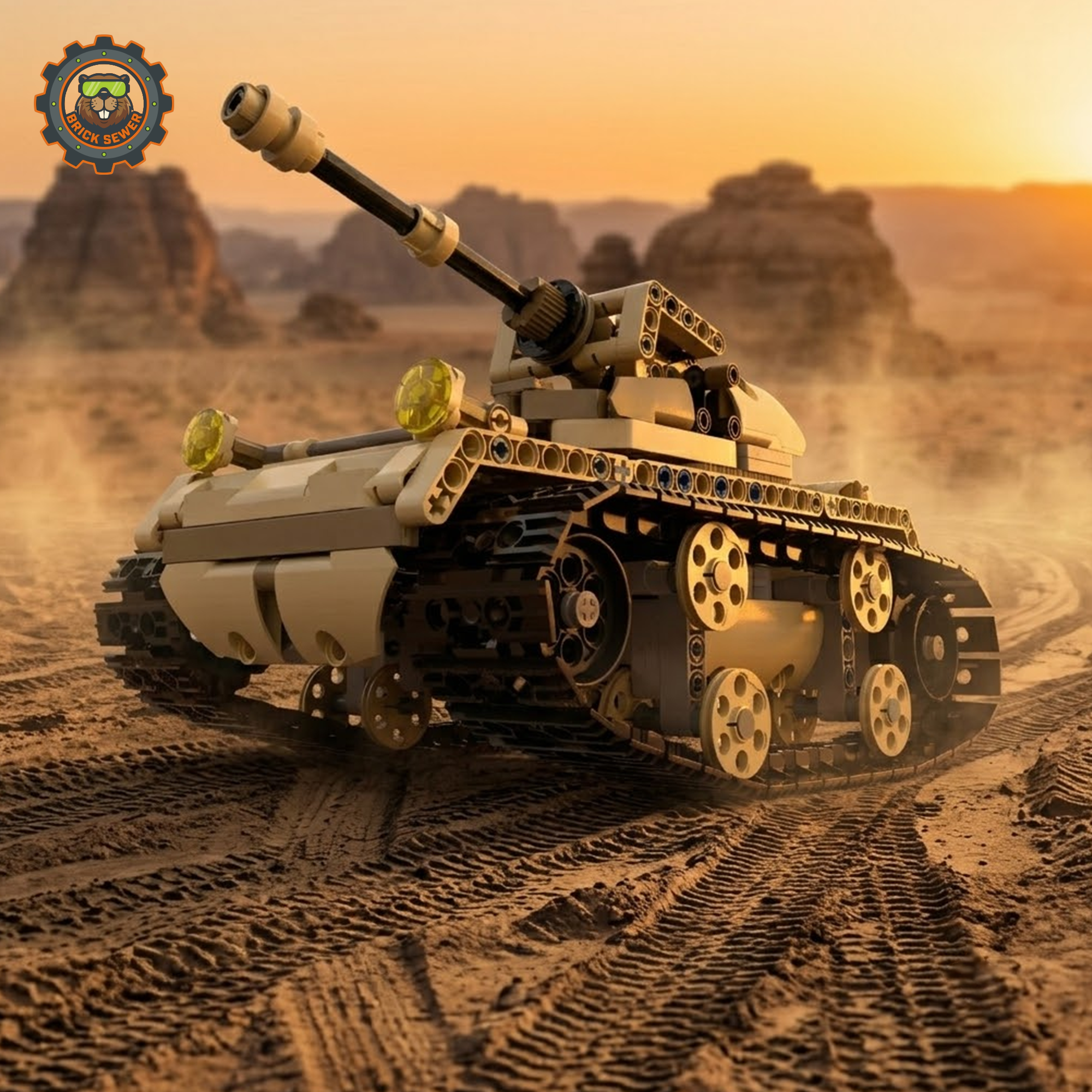 Mould King Patriot Tank RC 13010MK