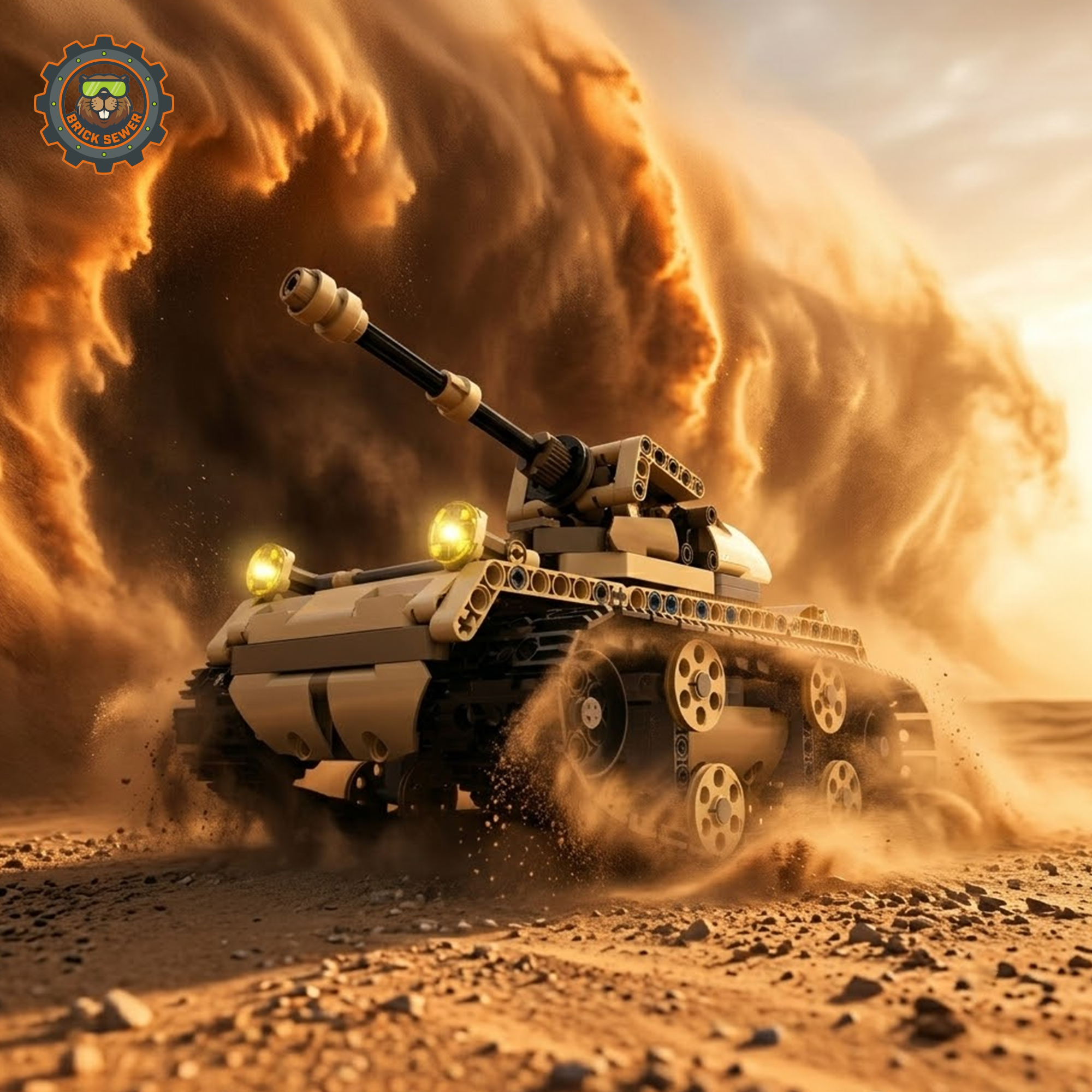 Mould King Patriot Tank RC 13010MK