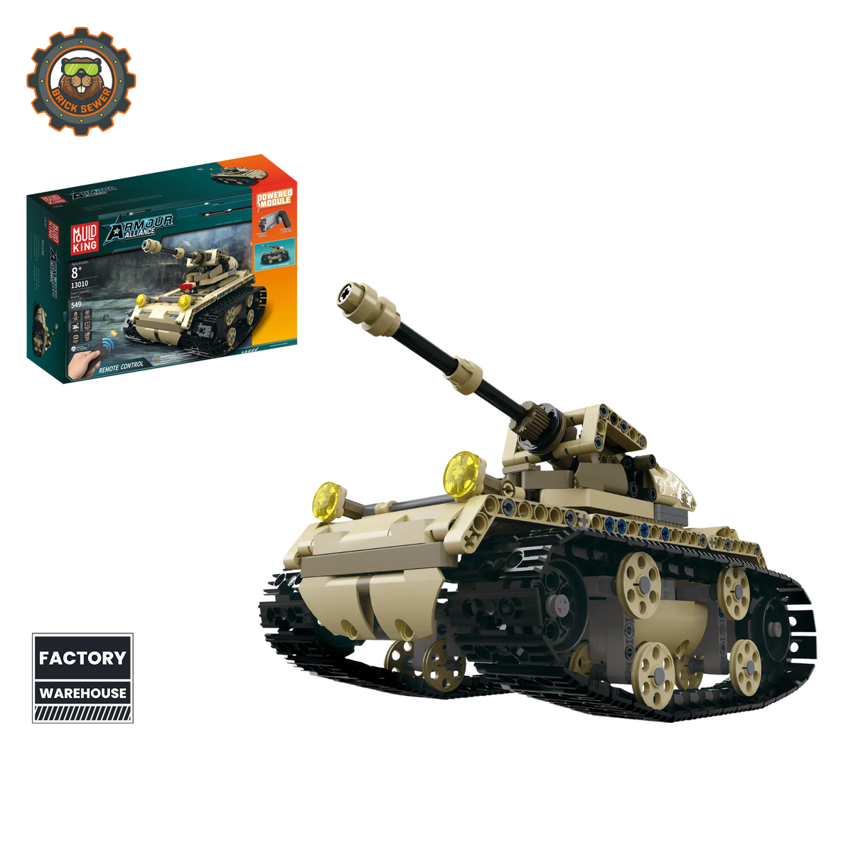 Mould King Patriot Tank RC 13010MK