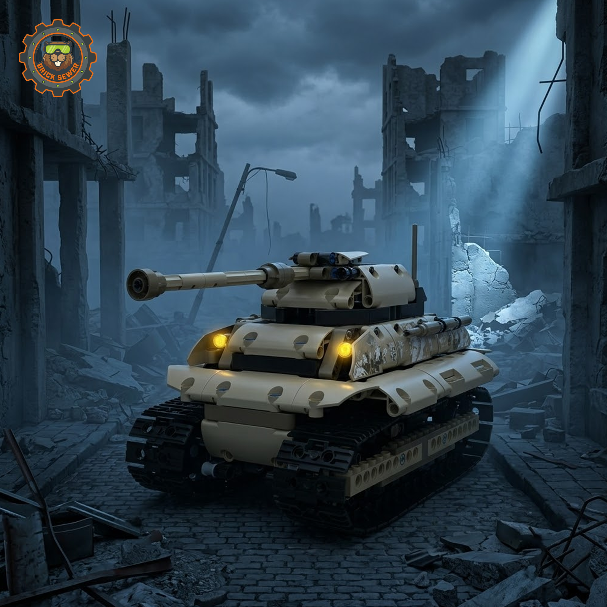 Mould King Heavy Tracked Tank RC Model 13011MK