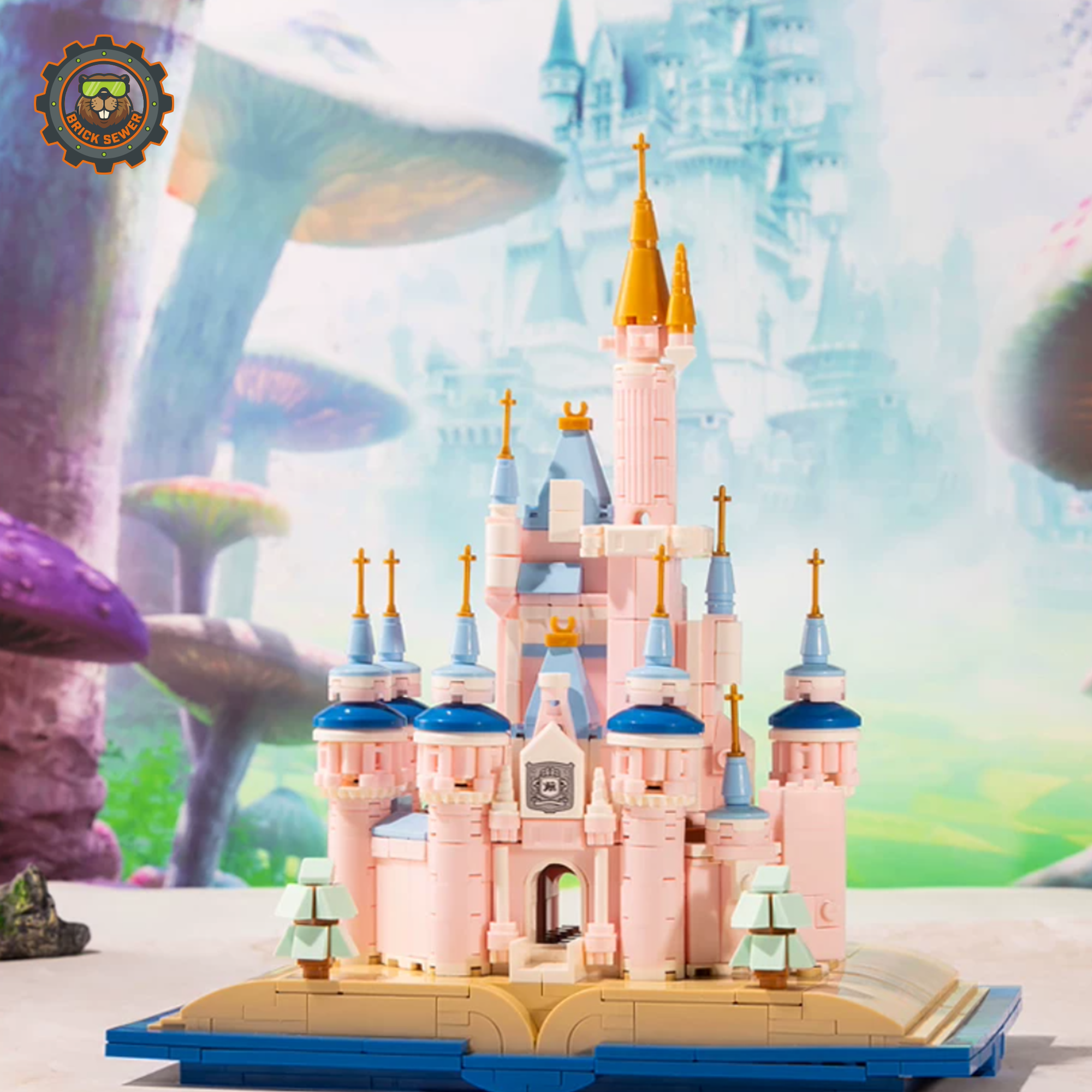 MJI Magic Book Dream Castle Building Blocks Set