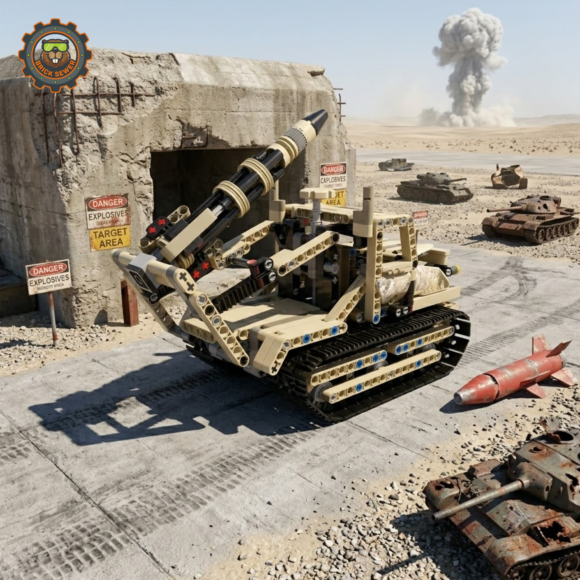 Mould King Armour Alliance Heavy Armour Tank 13012MK