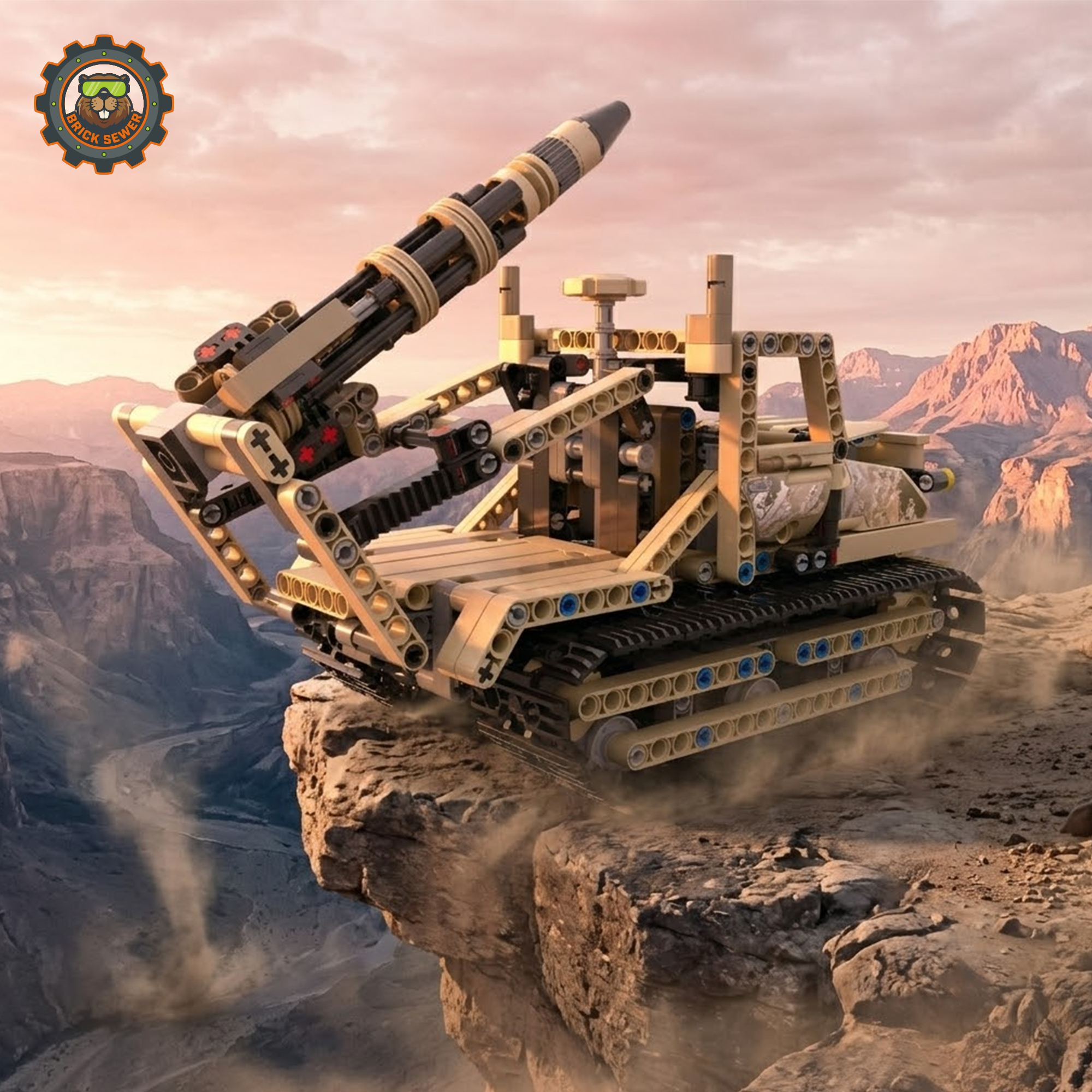 Mould King Armour Alliance Heavy Armour Tank 13012MK