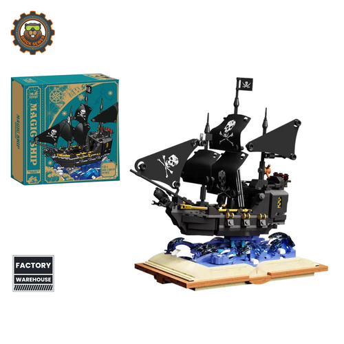 MJI Black Pirate Ship 13019MJ