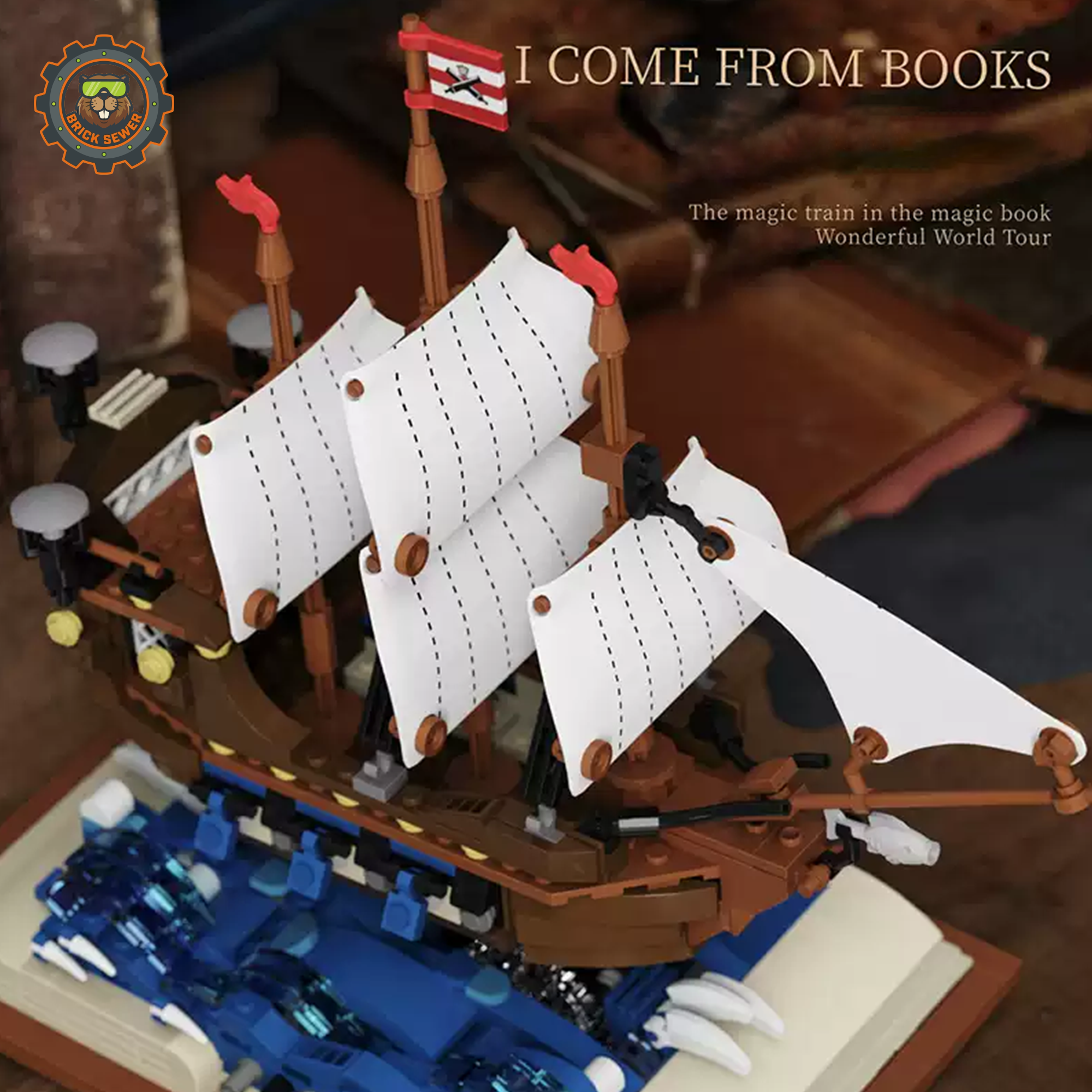 MJI Imperial Battleship Building Blocks Set