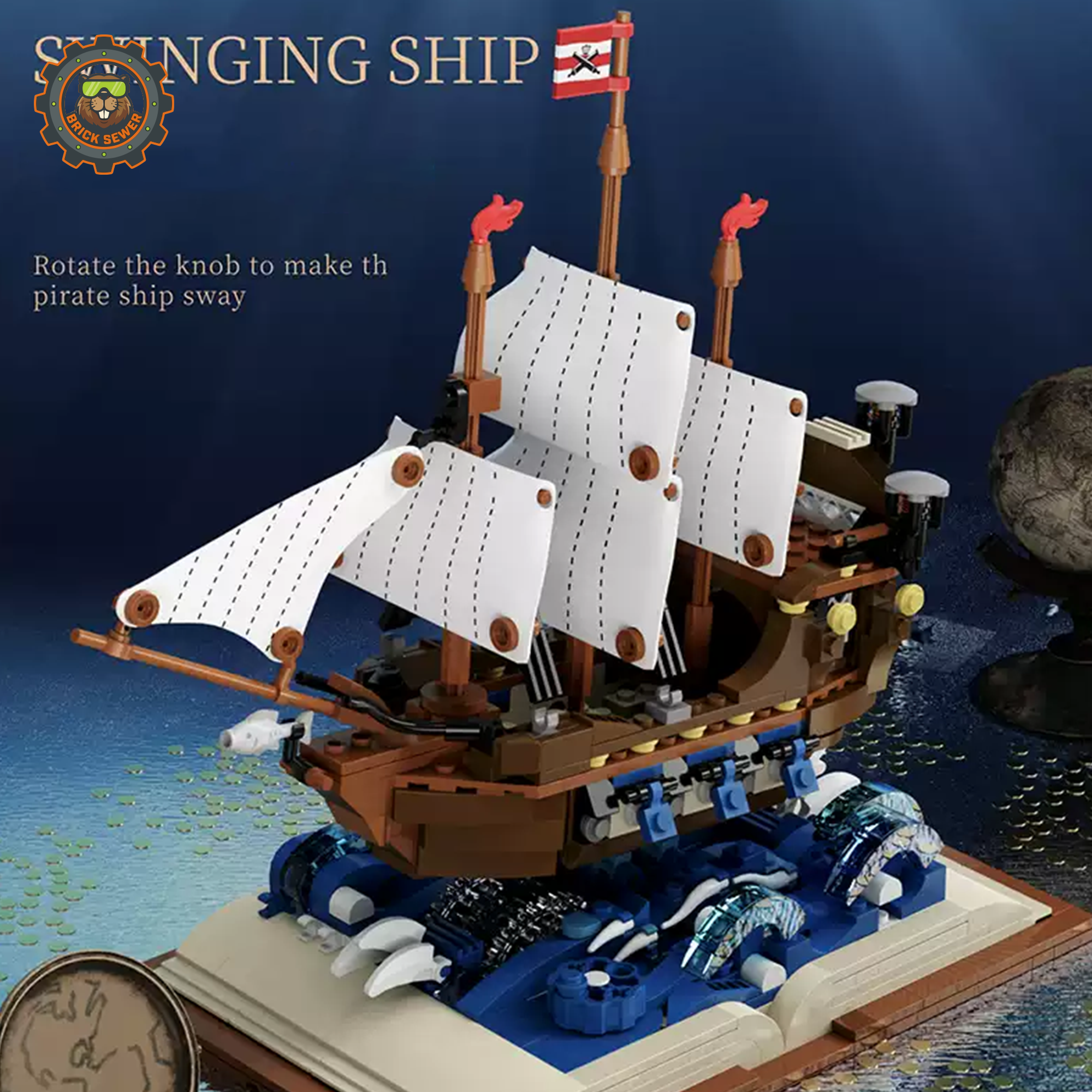 MJI Imperial Battleship Building Blocks Set