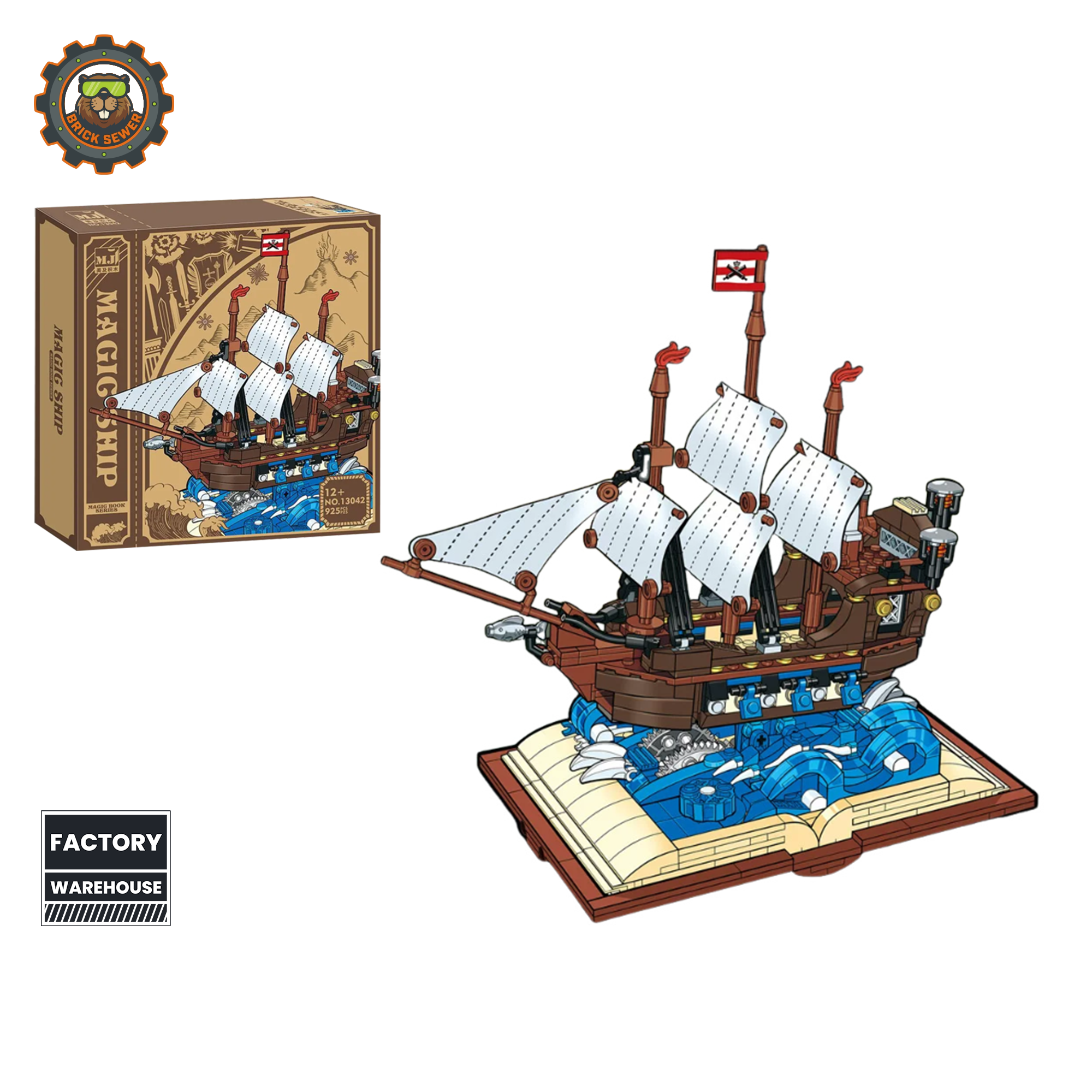 MJI Imperial Battleship Building Blocks Set
