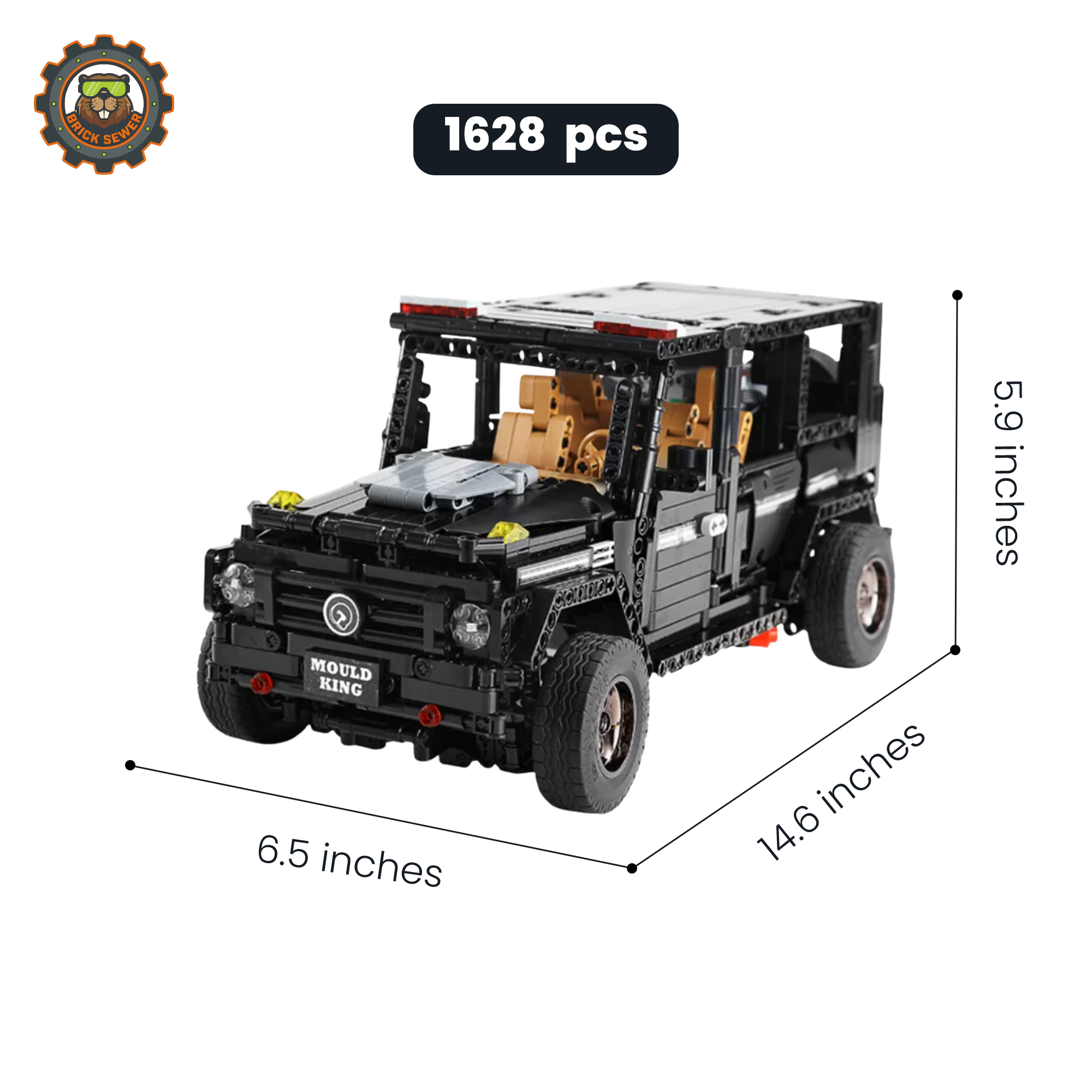 Mould King G65 Off-Road Vehicle 13068MK