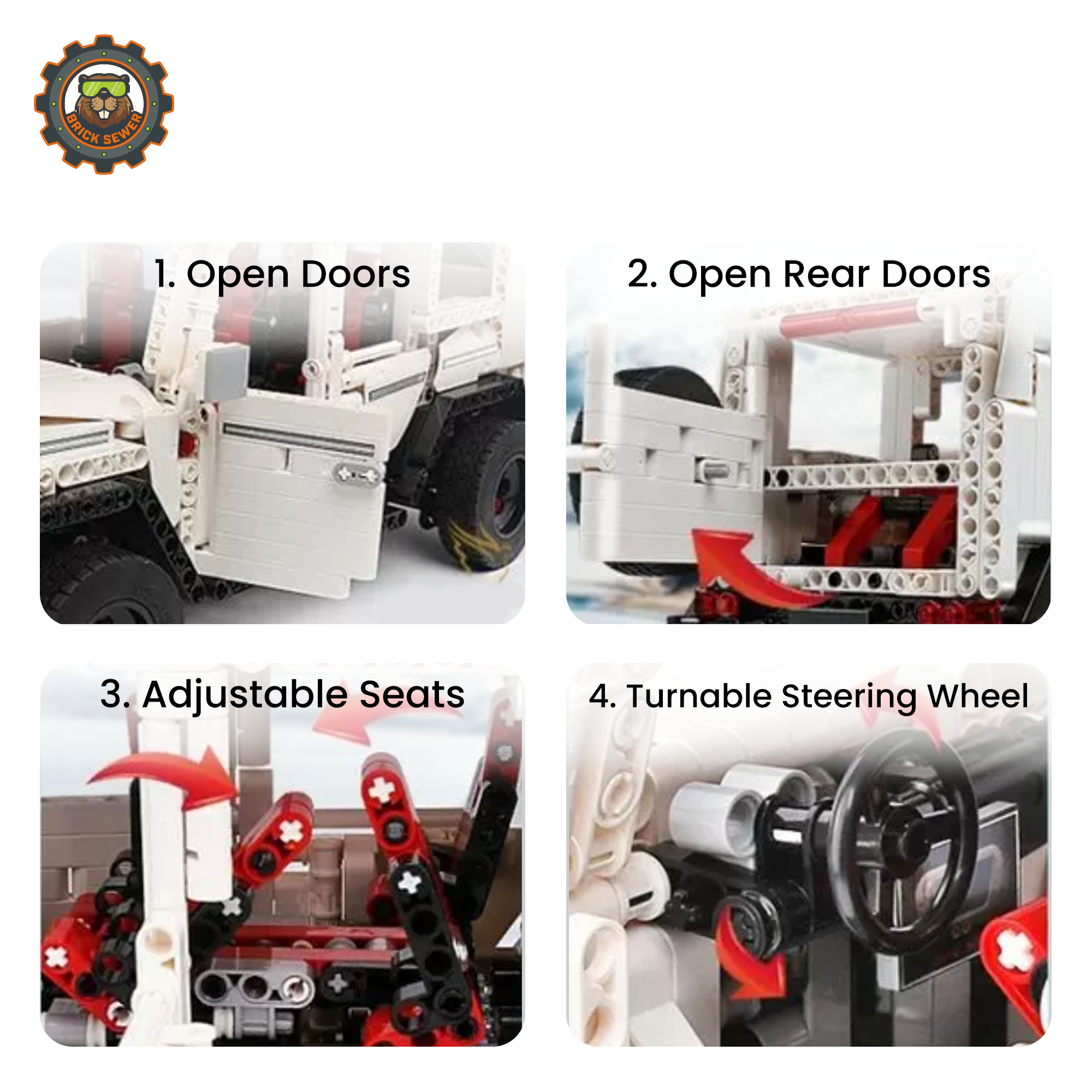 Mould King G-Class Off-Road Vehicle 13069MK