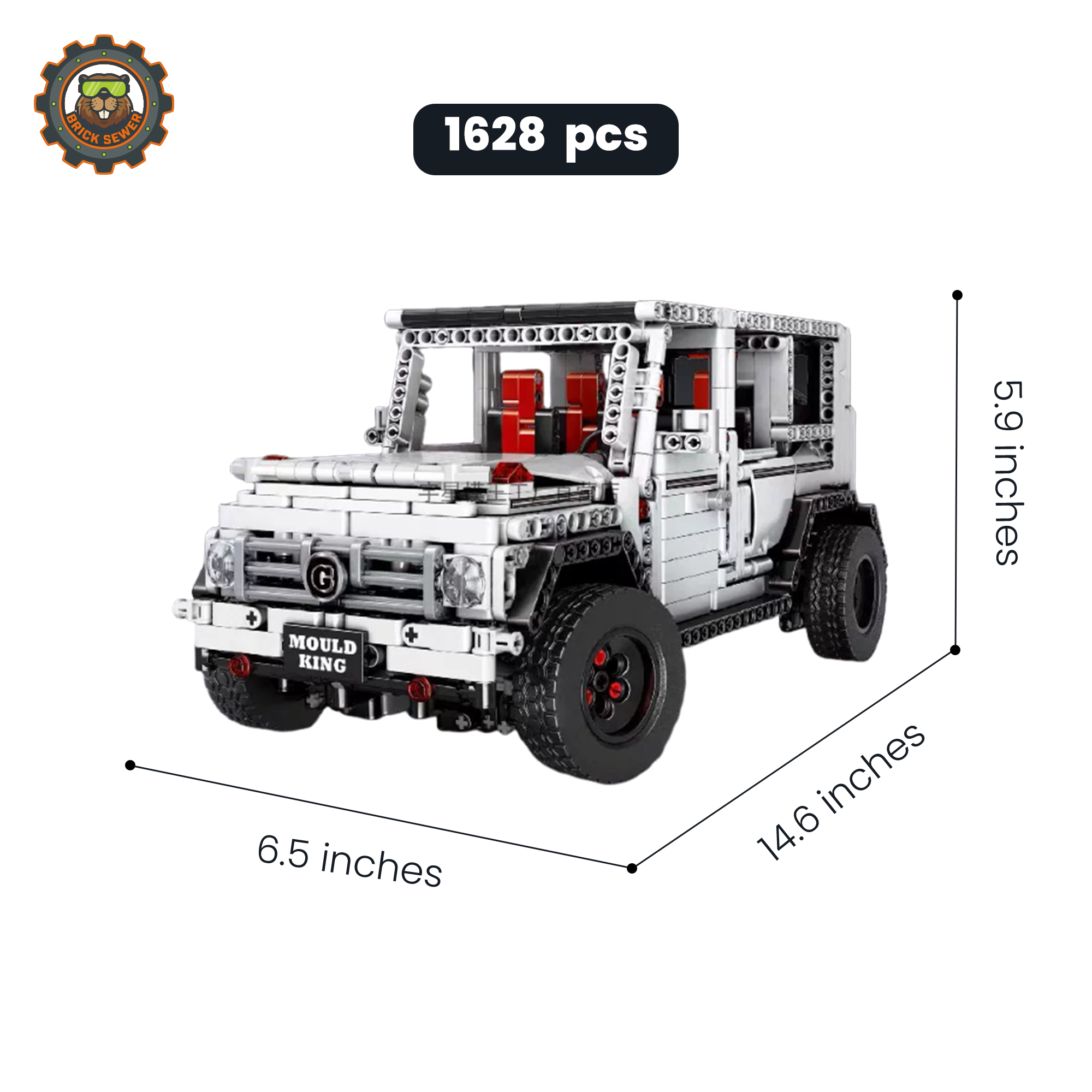 Mould King G-Class Off-Road Vehicle 13069MK