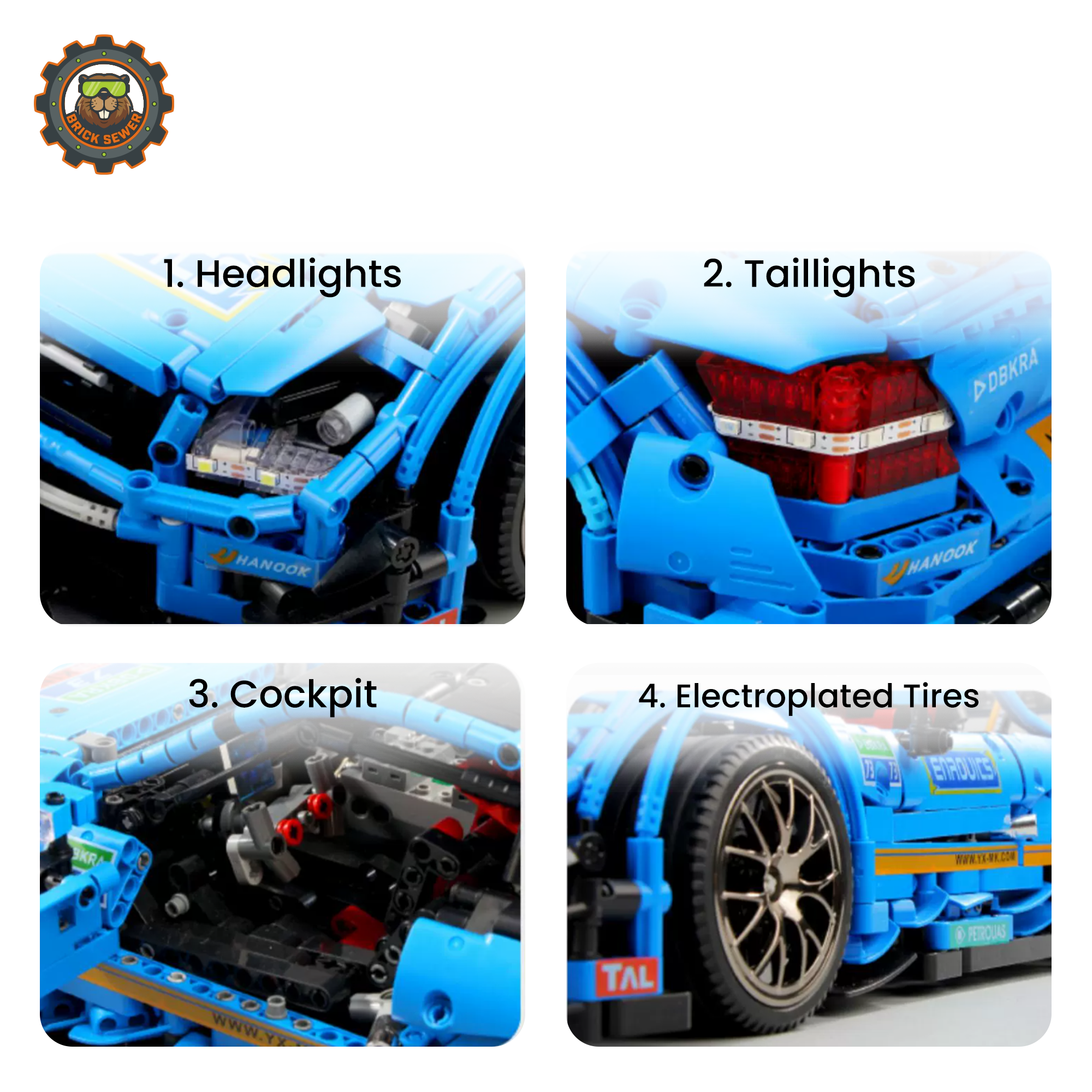 Mould King C63 RC Racing Car 13073MK